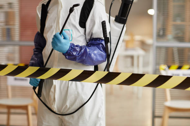Professional Infectious Disease Decontamination technician working in Media, PA